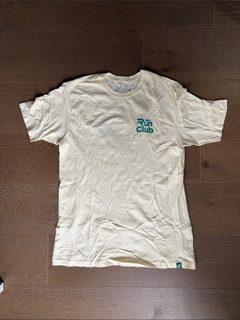 Run Club Graphic Tee - Cream